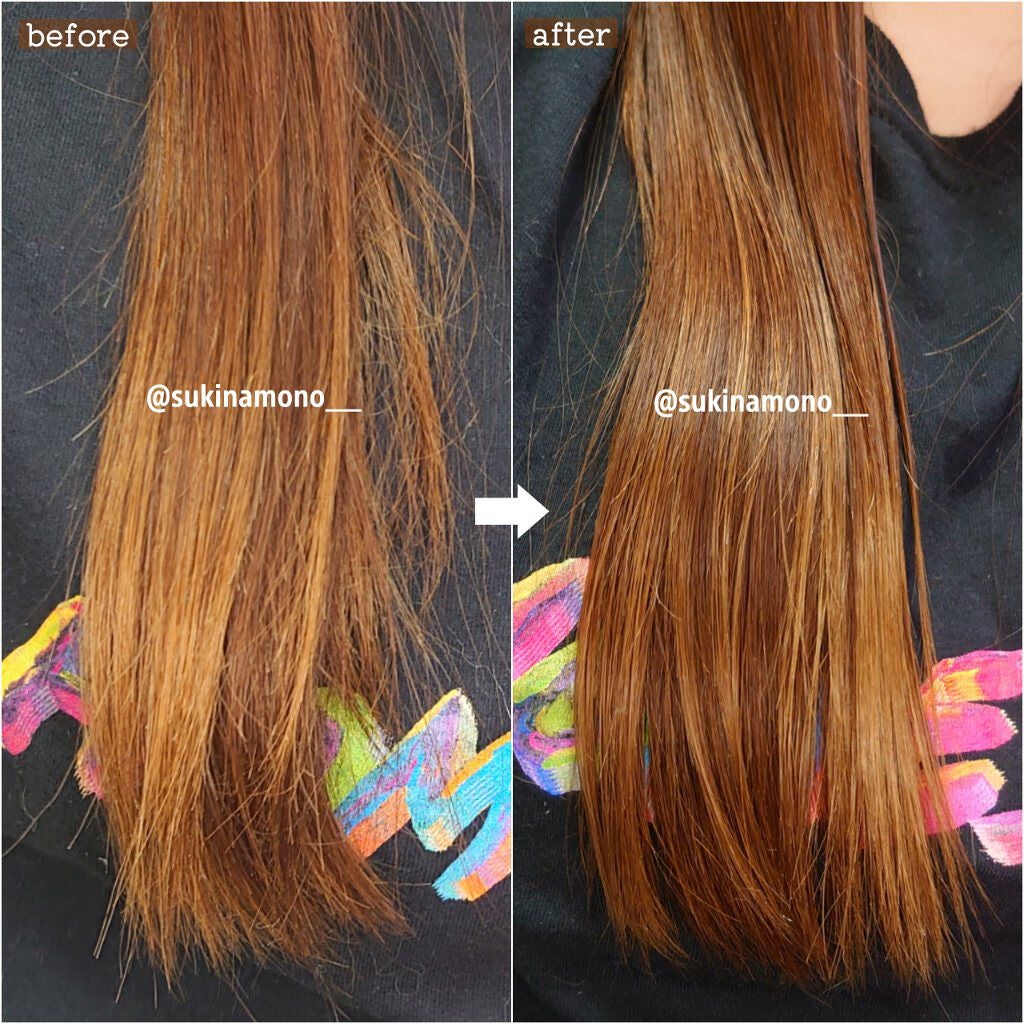 美容液(補修ミルク)しっとり/ビューティラボ/ヘアミルクを使ったクチコミ(4枚目)