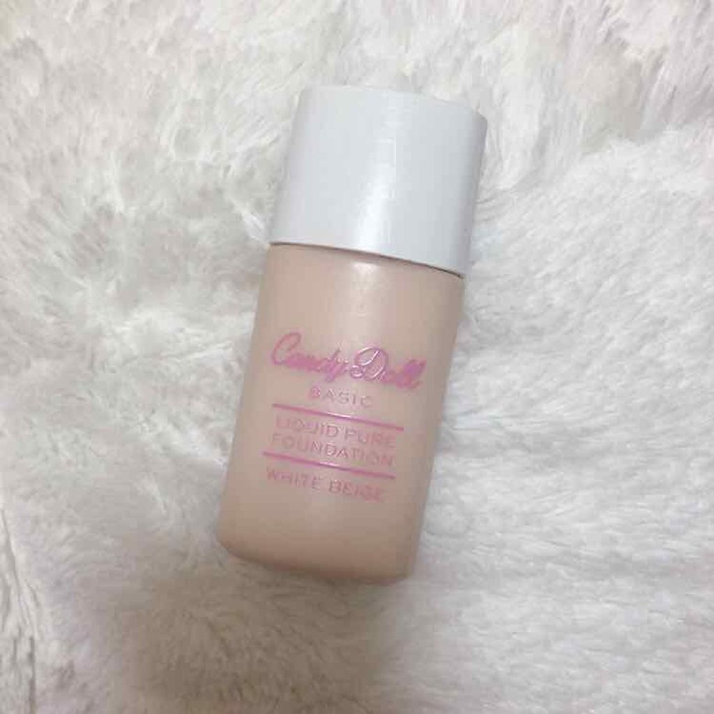 リキッドピュアファンデーション/CandyDoll/リキッドファンデーションを使ったクチコミ(1枚目)