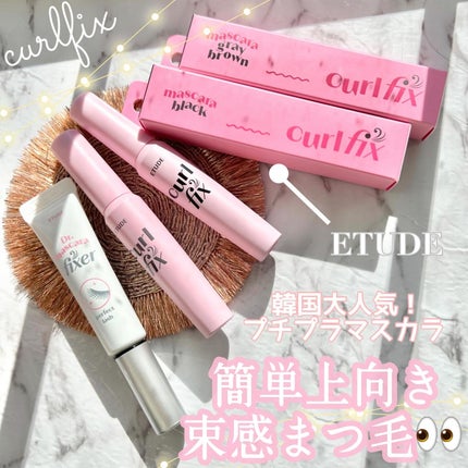 カールフィックスマスカラ/ETUDE/マスカラを使ったクチコミ(1枚目)