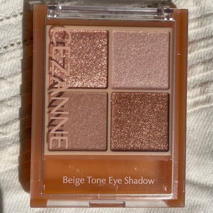 ベージュトーンアイシャドウ/CEZANNE/アイシャドウパレットを使ったクチコミ(5枚目)