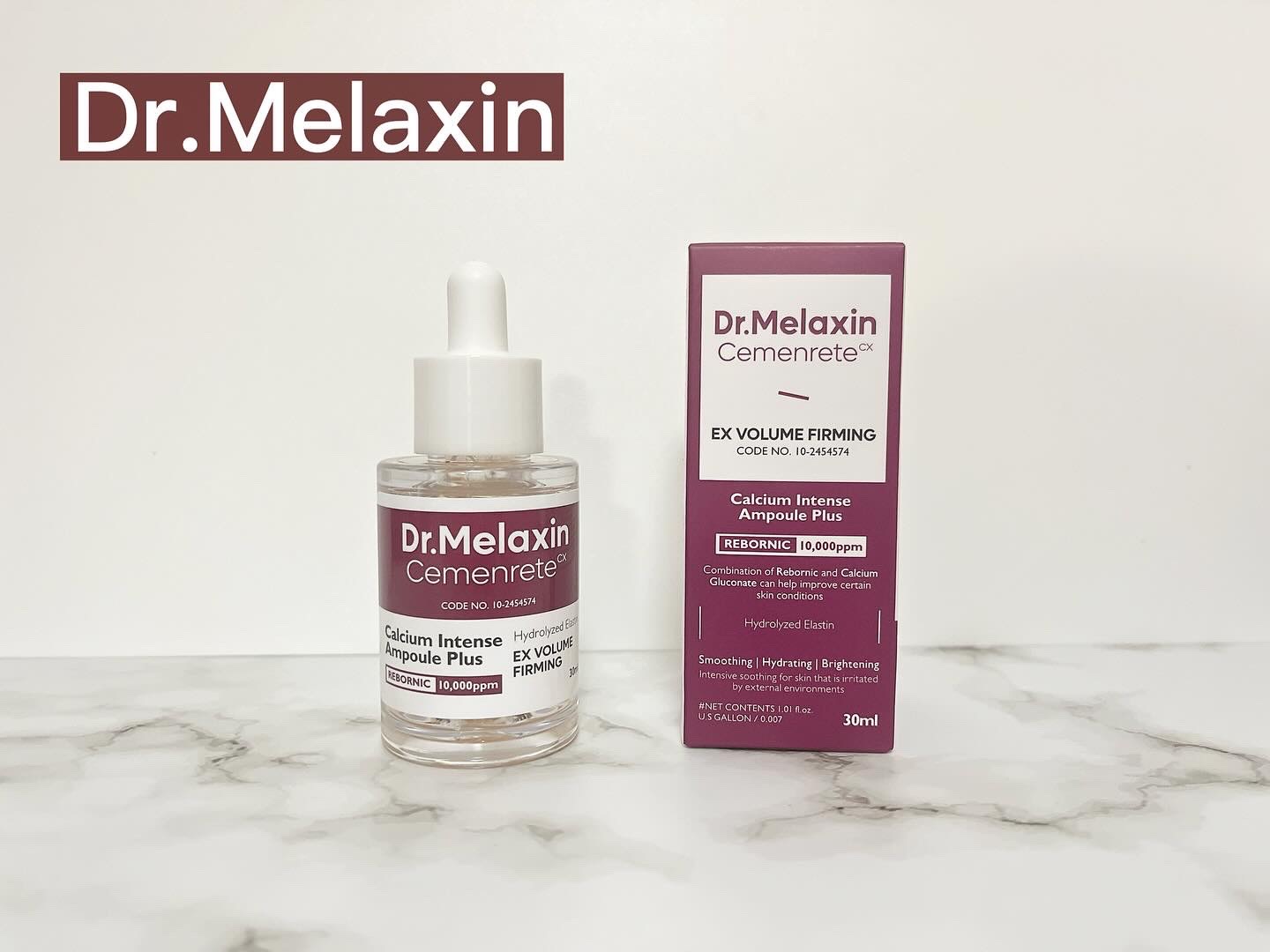 Cemenrete Calcium Intense Ampoule/Dr.Melaxin/美容液を使ったクチコミ（1枚目）