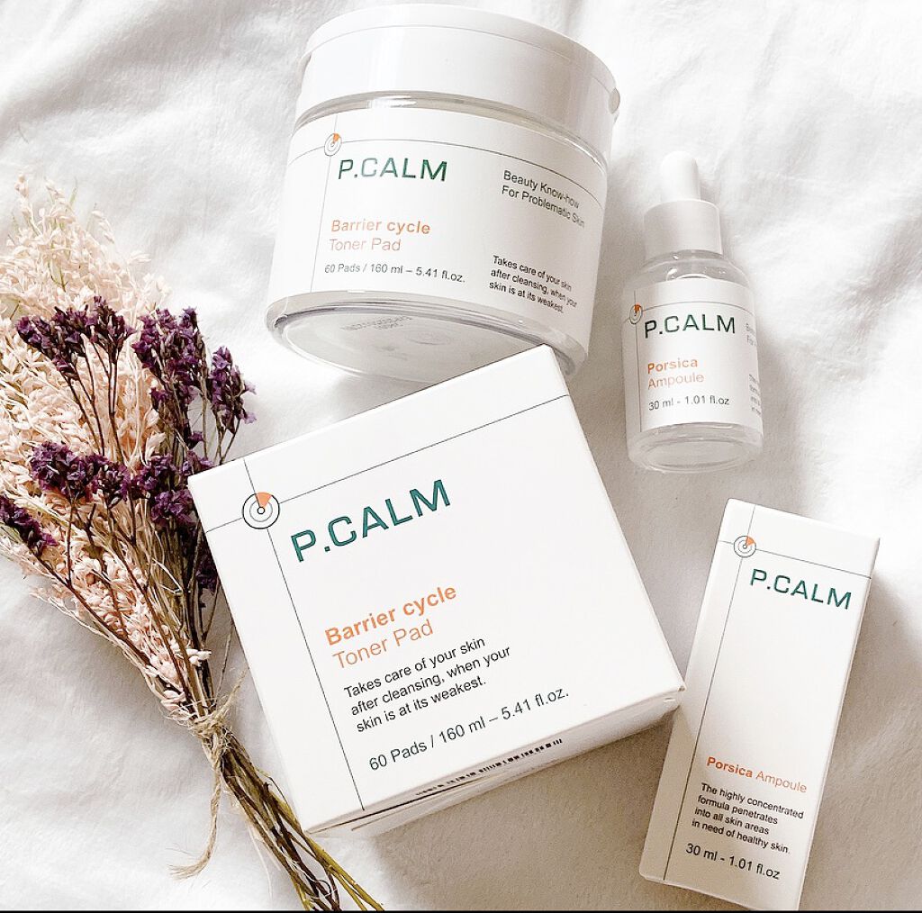 バリアサイクルトナーパッド/P.CALM/トナーパッドを使ったクチコミ（1枚目）