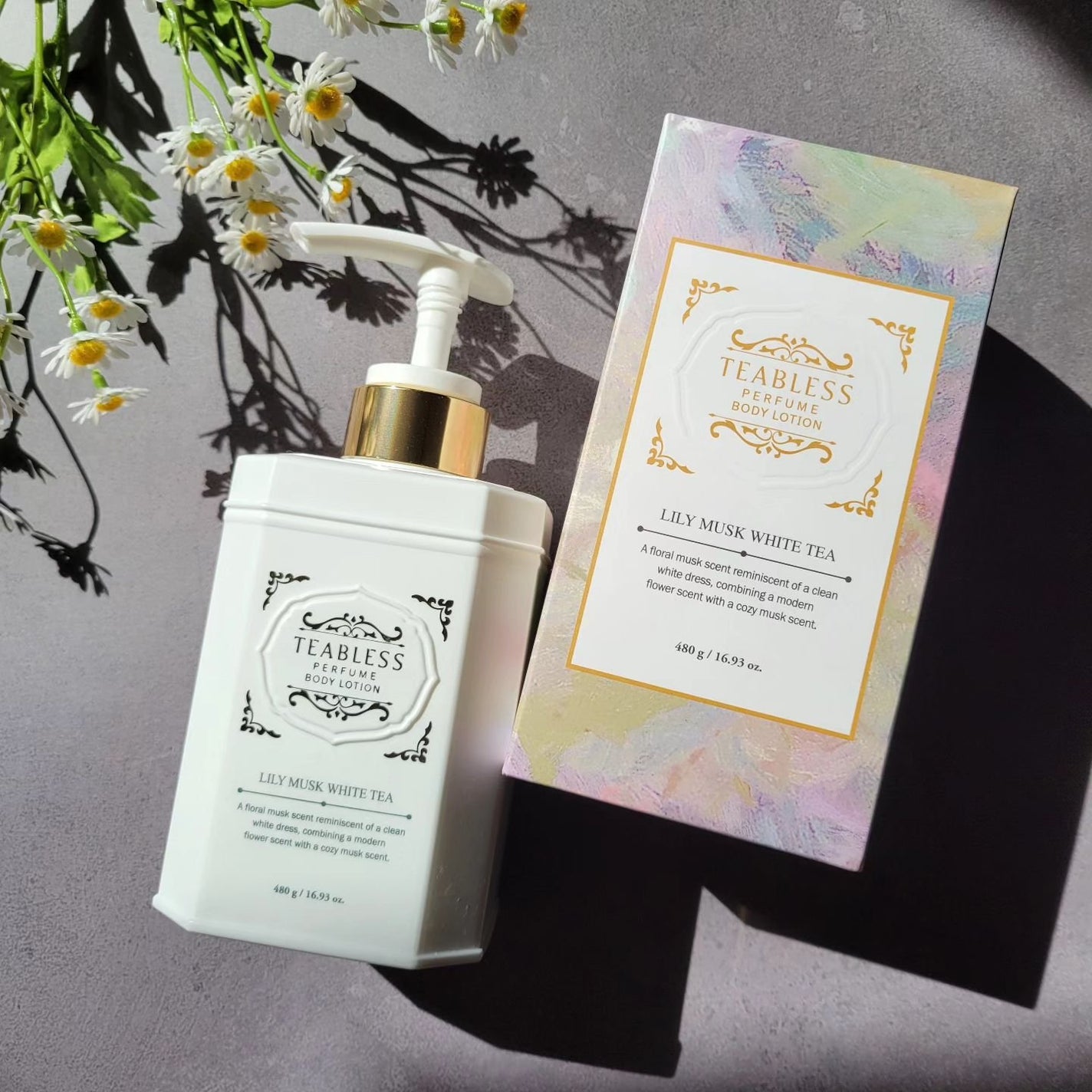 パフュームボディローション リリィムスクホワイトティー/TEABLESS/ボディローションを使ったクチコミ(1枚目)