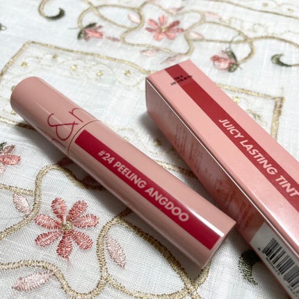 ジューシーラスティングティント/rom&nd/リップティントを使ったクチコミ(2枚目)