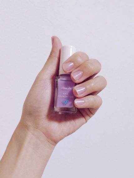 ネイルファンデーション/パラドゥ/マニキュアを使ったクチコミ(1枚目)