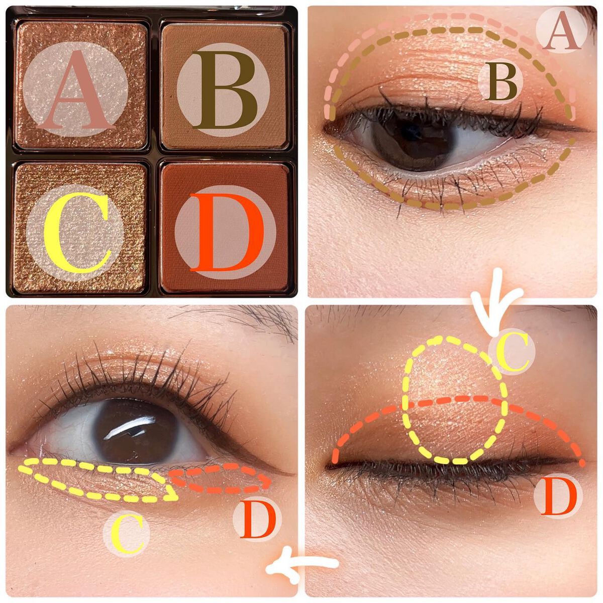 べになな on LIPS 「めちゃ盛れるテラコッタアイシャドウだったので紹介!✼••┈┈┈..」(4枚目)