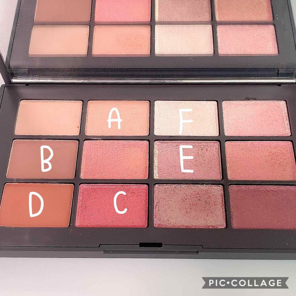 イグナイテッド アイシャドウパレット/NARS/アイシャドウパレットを使ったクチコミ(3枚目)