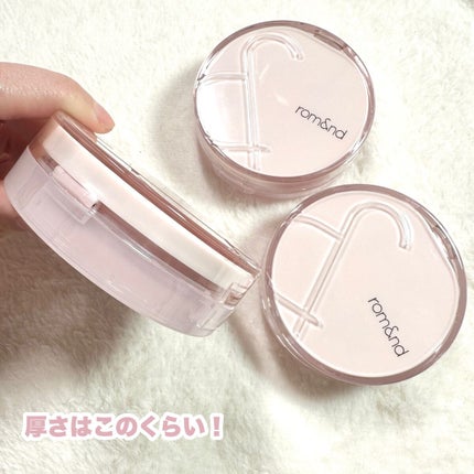 ブルームインカバーフィットクッション/rom&nd/クッションファンデーションを使ったクチコミ(8枚目)