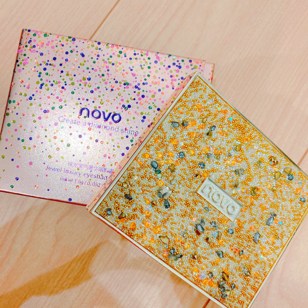 novo   アイシャドウパレット/NOVO/アイシャドウパレットを使ったクチコミ（2枚目）