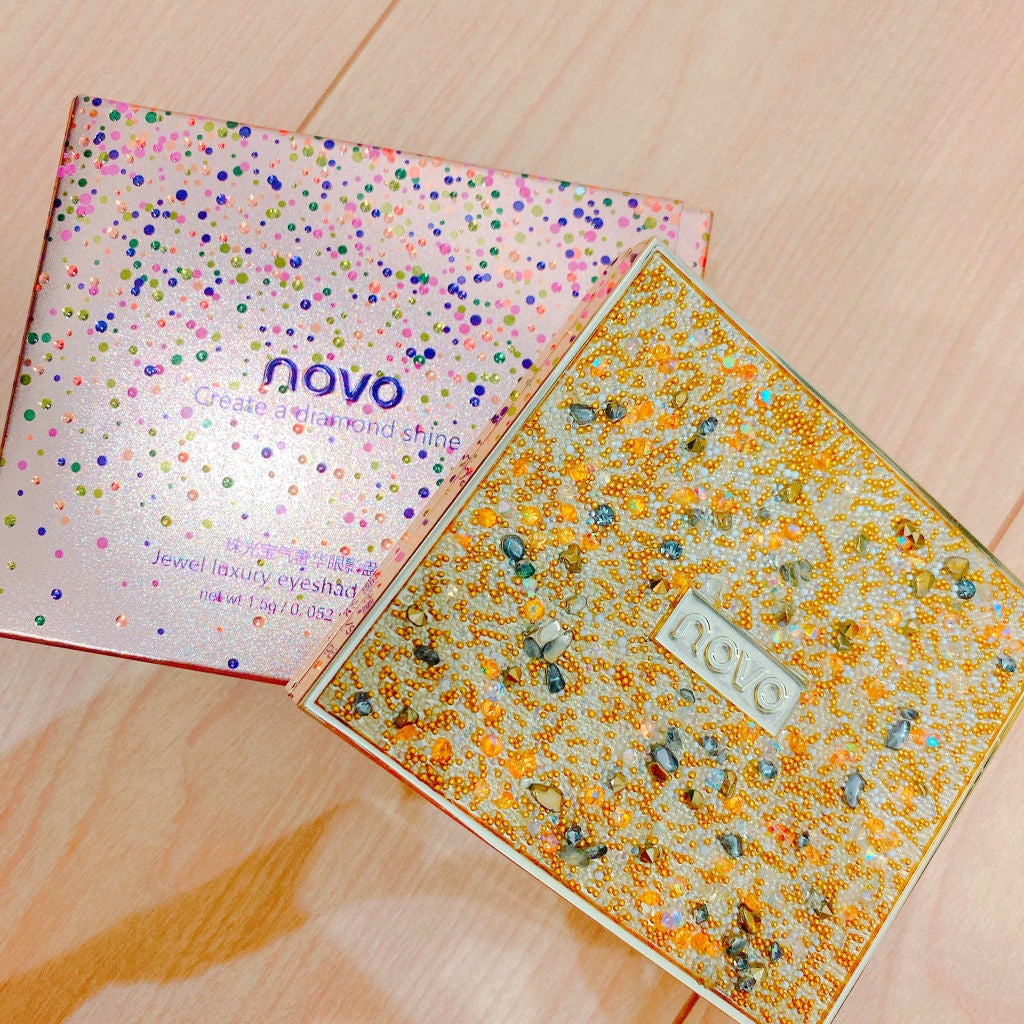 novo アイシャドウパレット/NOVO/アイシャドウパレットを使ったクチコミ(2枚目)