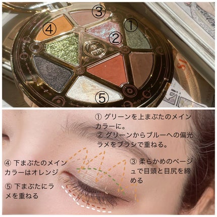 GODDESS 9 EYESHADOW/SUSISU/アイシャドウパレットを使ったクチコミ(4枚目)