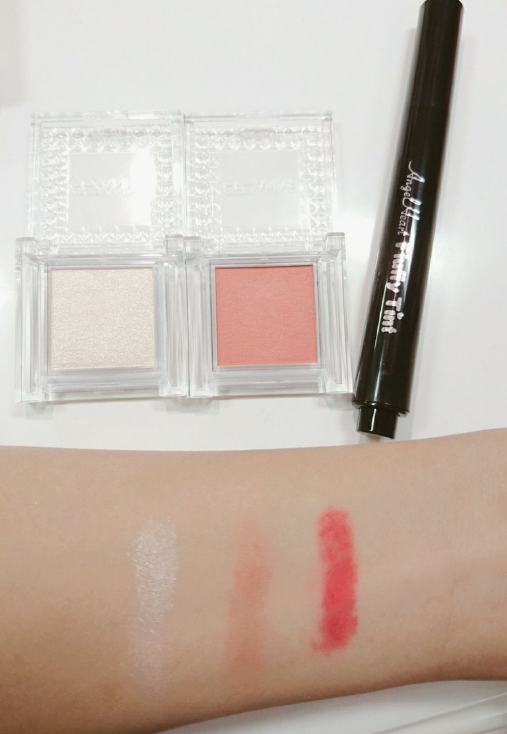 シングルカラーアイシャドウ/CEZANNE/単色アイシャドウを使ったクチコミ（2枚目）