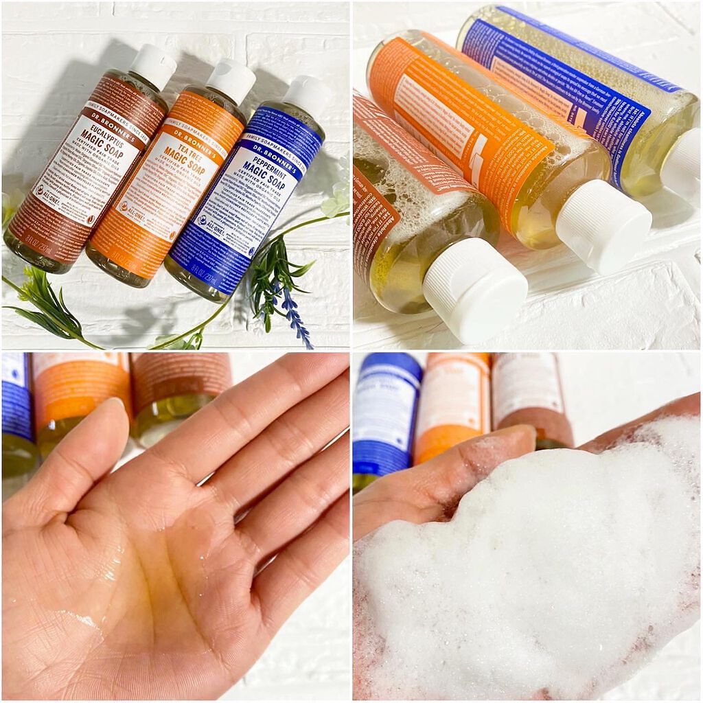 マジックソープ ティートゥリー/ドクターブロナー/ボディソープを使ったクチコミ(5枚目)
