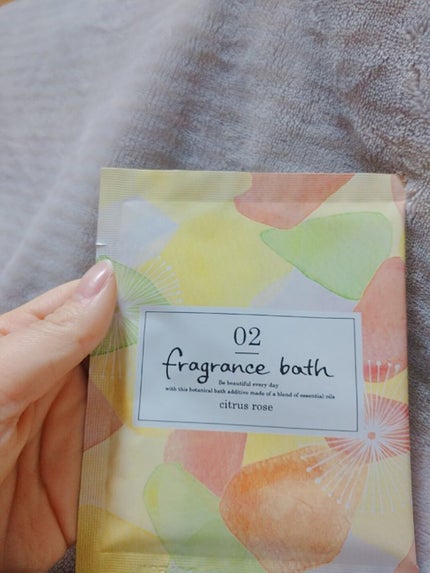 松田医薬品 フレグランスバス フルーティローズのクチコミ「フレグランスバス  
 シトラスローズ
「fragrance bath」の3つのこだわり
.....」(1枚目)