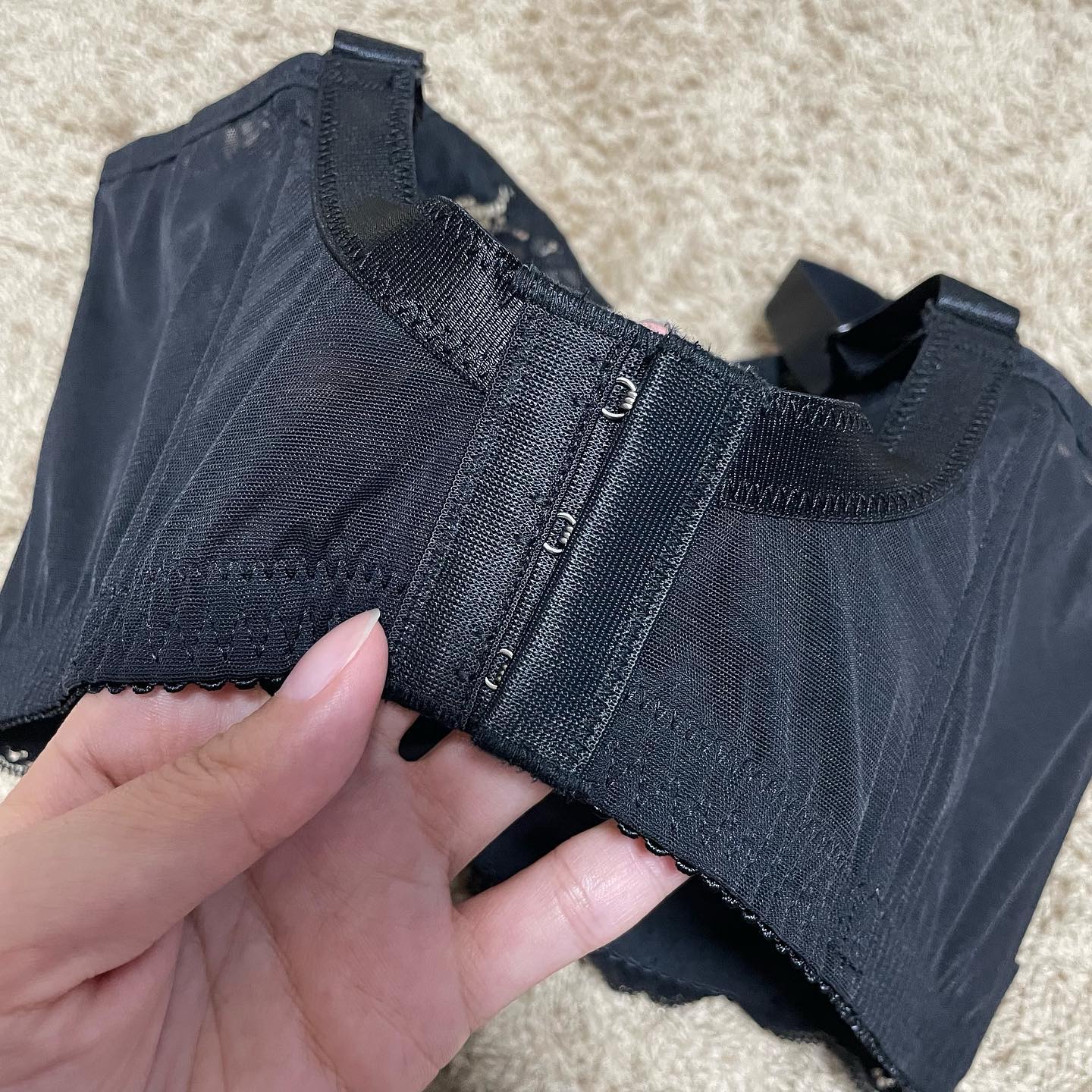 PG-Bra（PGブラ） Black/p-Grandi/ナイトブラを使ったクチコミ（3枚目）