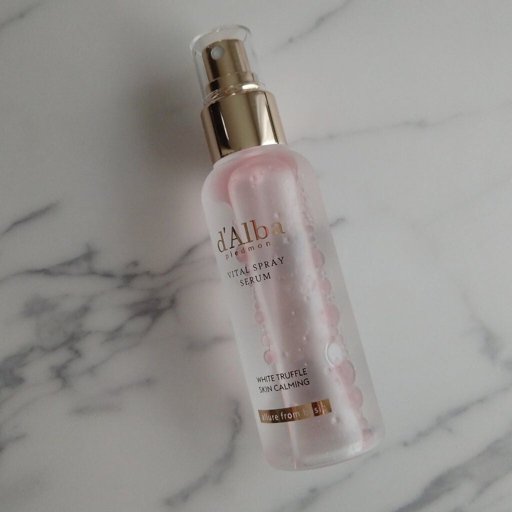 ダルバ ホワイトトリュフバイタルスプレーセラム/ダルバ/ミスト状化粧水を使ったクチコミ(3枚目)