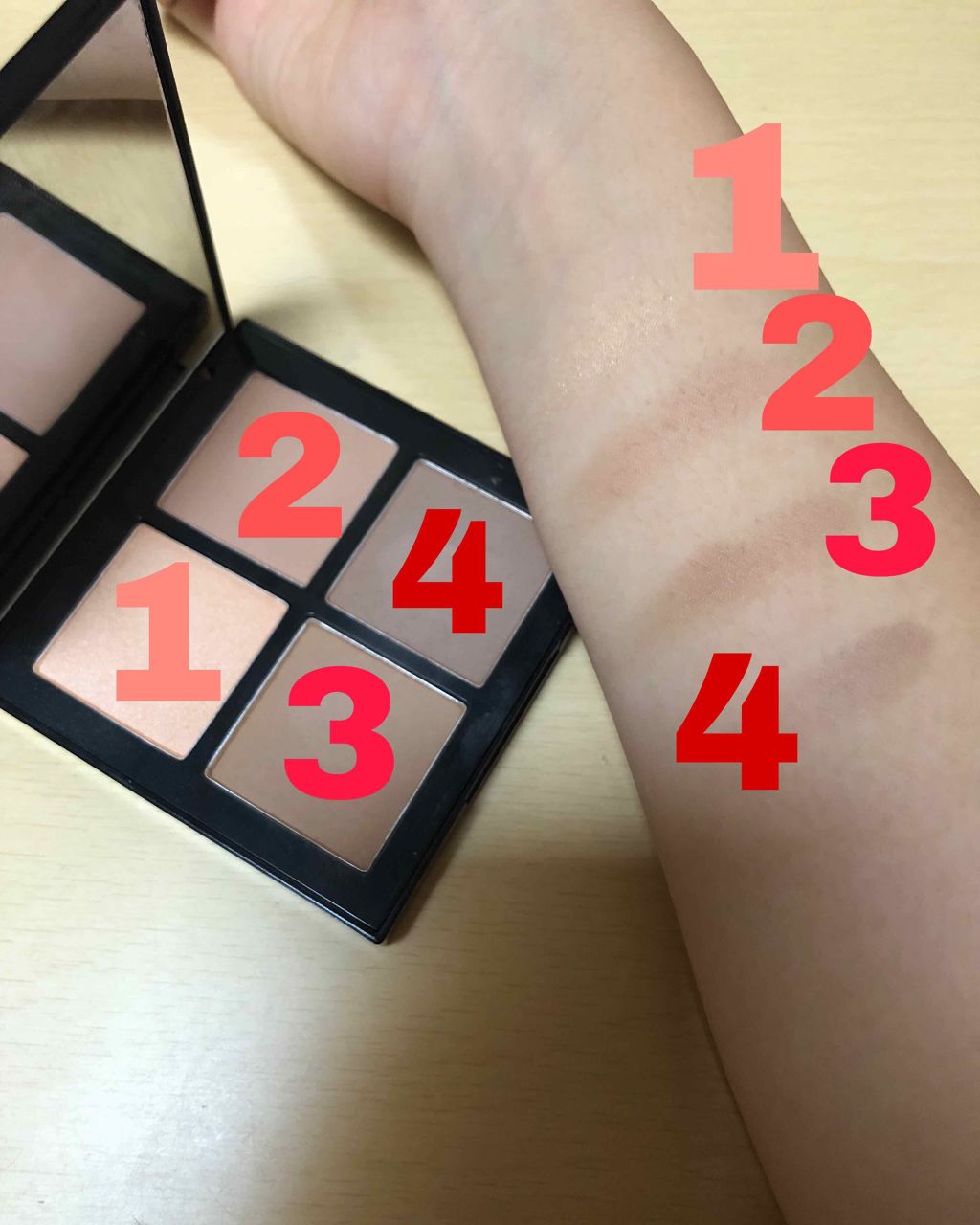 シェーディングスティック/CEZANNE/シェーディングを使ったクチコミ（2枚目）