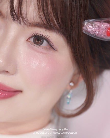 フィー リップアンドチーク グローイジェリーポット/fwee/リップグロスを使ったクチコミ(4枚目)