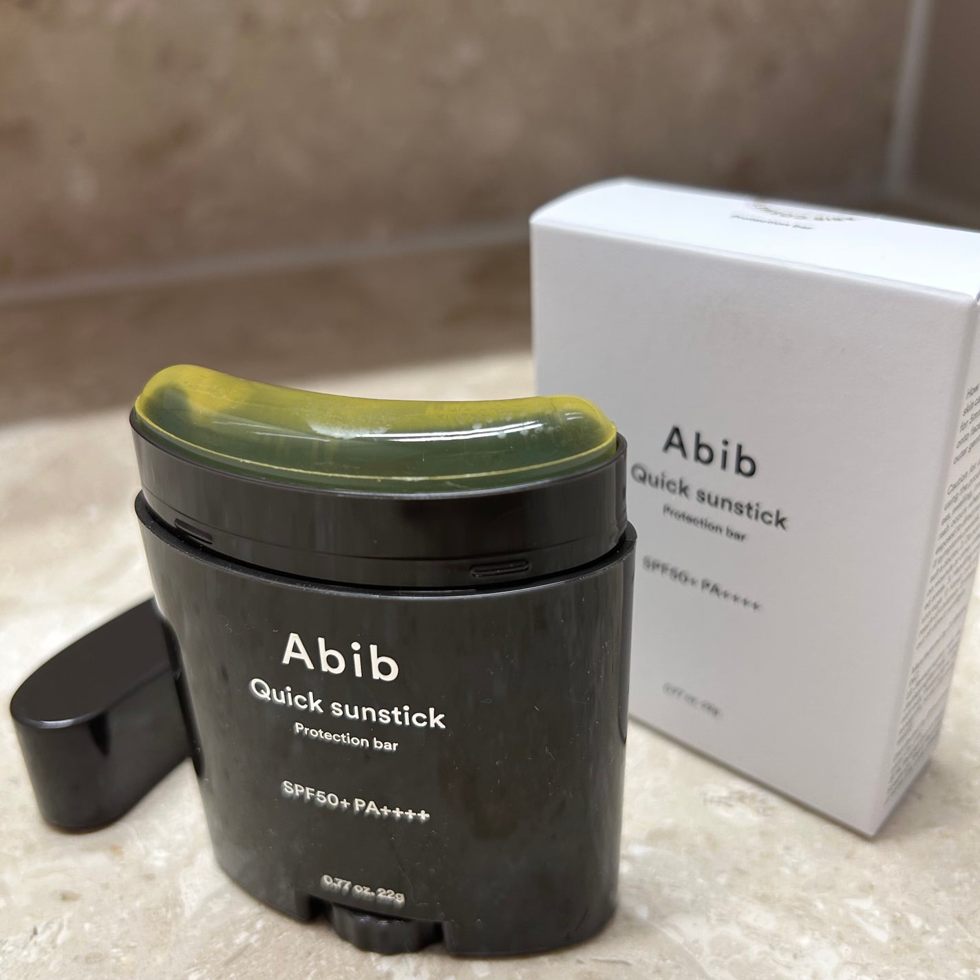 クイック サンスティック プロテクションバー/Abib /日焼け止めスティックを使ったクチコミ(4枚目)