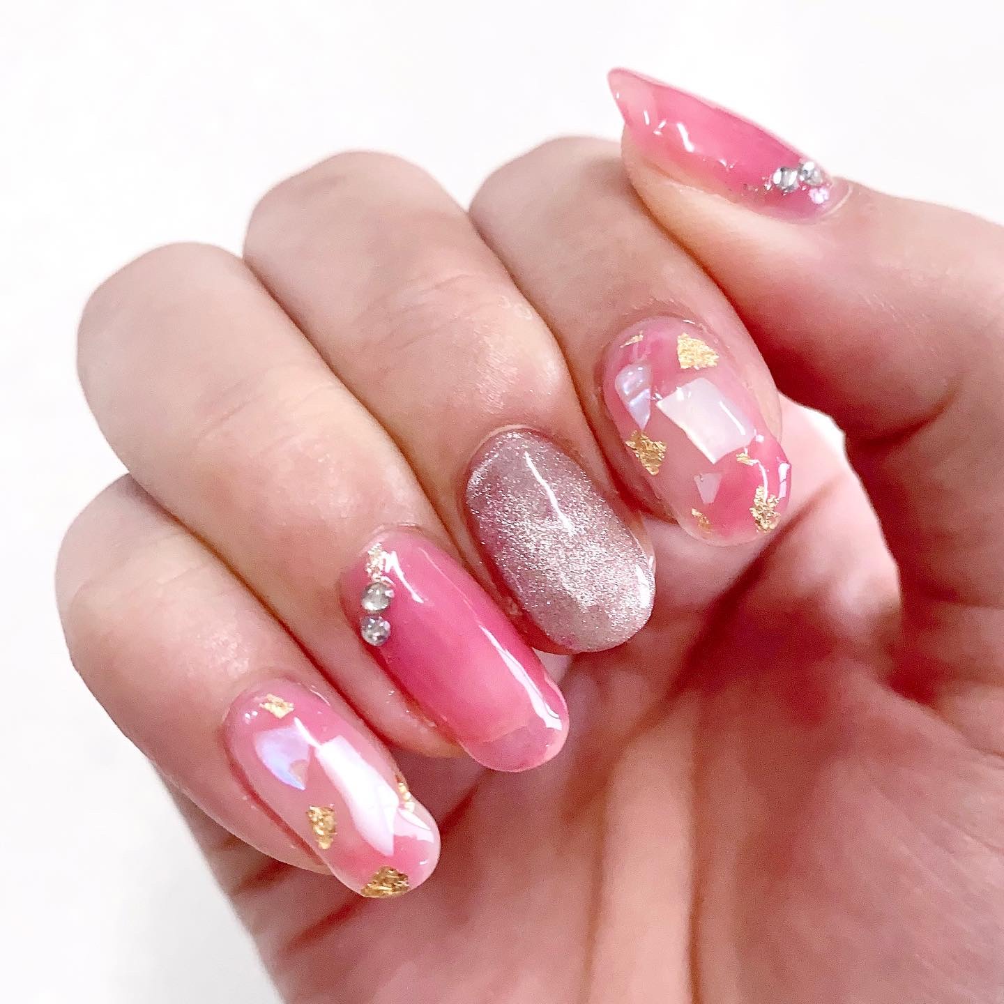 ジェルネイル（ライト対応）/セリア/ジェルネイルを使ったクチコミ（1枚目）