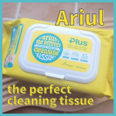 Ariul パーフェクトクレンズ スキンケアシートのクチコミ「🌷商品
ブランド：Ariul
アイテム：the perfect cleaning tissue.....」（1枚目）