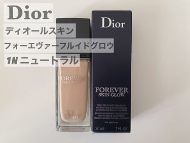 ディオールスキン フォーエヴァー フルイド グロウ/Dior/リキッドファンデーションを使ったクチコミ（1枚目）