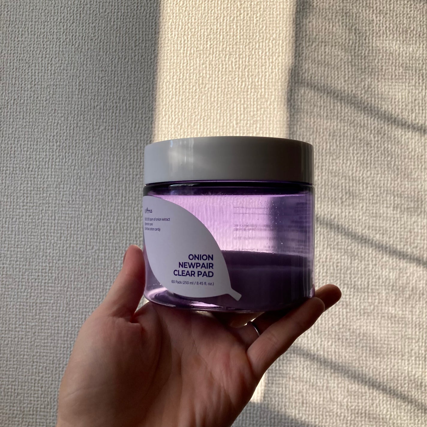 オニオンニューペア クリアパッド/Isntree/トナーパッドを使ったクチコミ(1枚目)