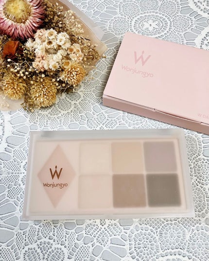 ウォンジョンヨ W デイリームードアップパレット /Wonjungyo/アイシャドウパレットを使ったクチコミ(5枚目)