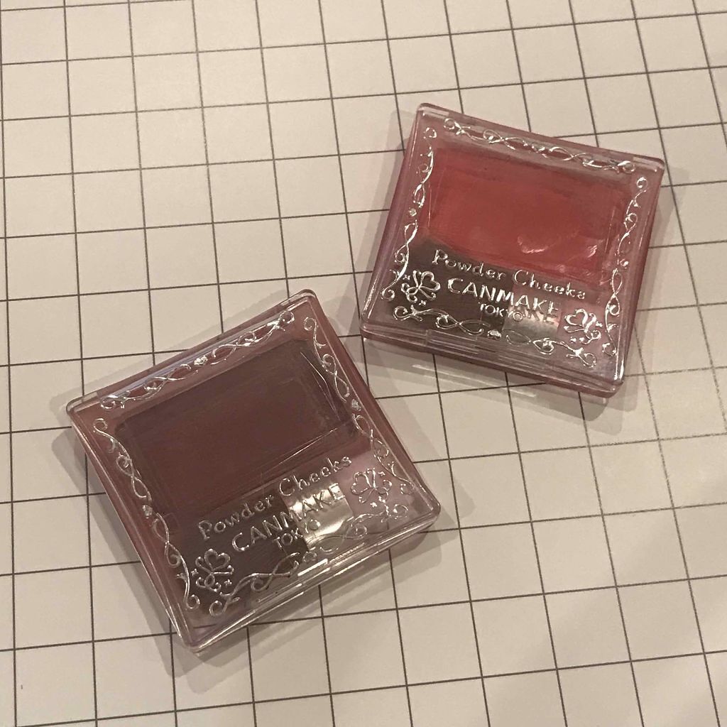 【旧品】パウダーチークス/キャンメイク/パウダーチークを使ったクチコミ（1枚目）