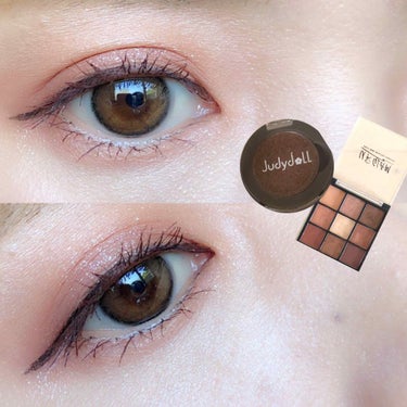 UR GLAM　BLOOMING EYE COLOR PALETTE/U R GLAM/アイシャドウパレットを使ったクチコミ（1枚目）