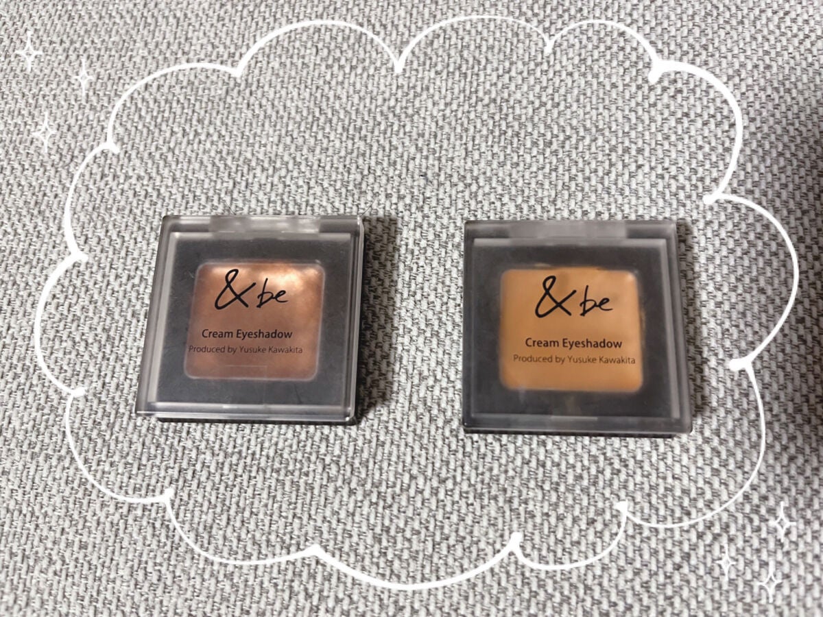 &be クリームアイシャドウ/&be/ジェル・クリームアイシャドウを使ったクチコミ(1枚目)