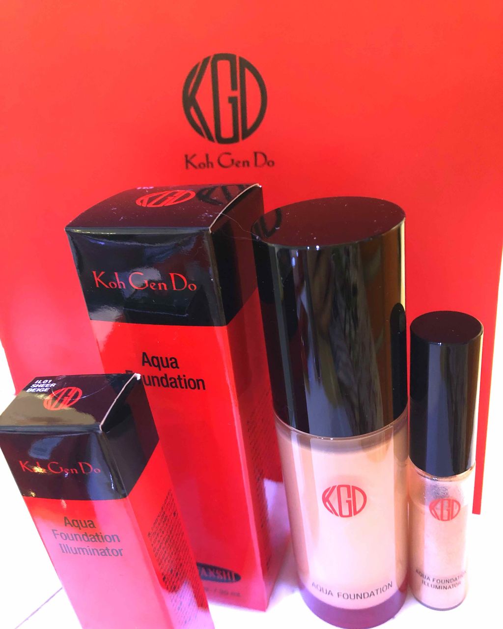 マイファンスィー アクアファンデーション イルミネーター/Koh Gen Do/化粧下地を使ったクチコミ（1枚目）