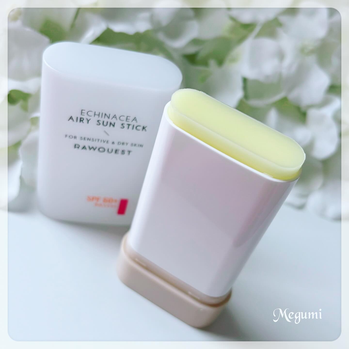 Echinacea Airy Sun Stick/RAWQUEST/日焼け止めスティックを使ったクチコミ（2枚目）