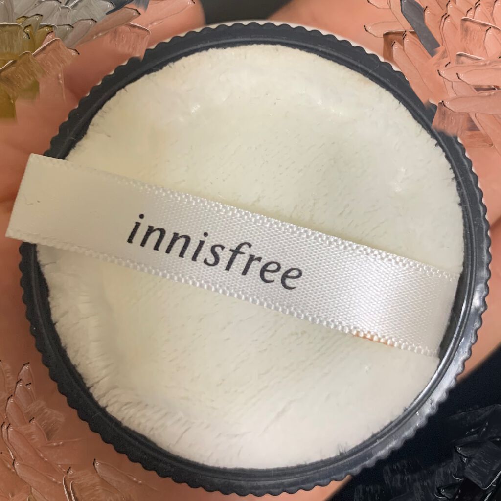 ポアブラー パウダー/innisfree/ルースパウダーを使ったクチコミ（3枚目）