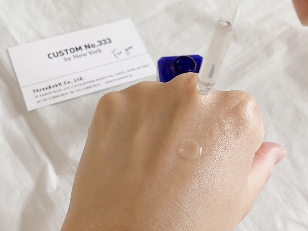 3種セラミド/CUSTOM No.333 by New York/美容液を使ったクチコミ（2枚目）