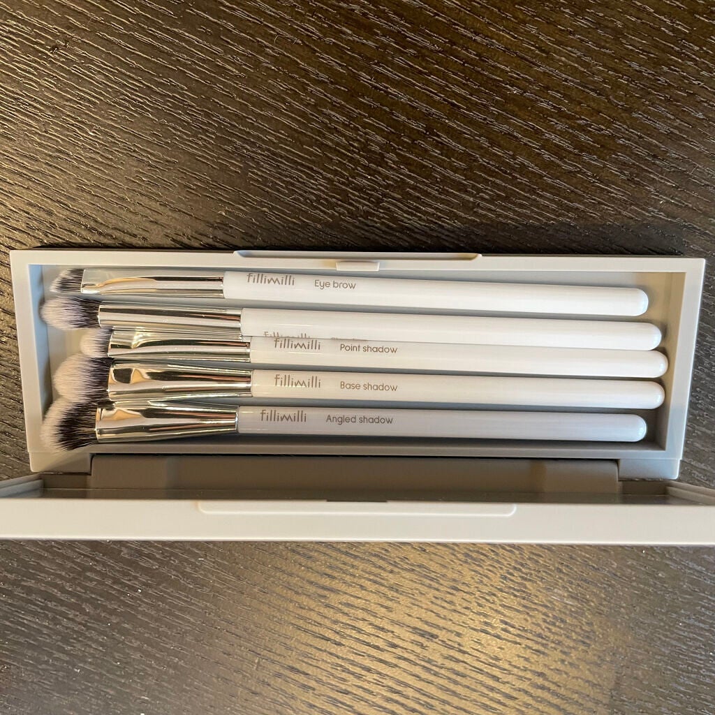 fillimilli アイメイクブラシセット/fillimilli/メイクブラシを使ったクチコミ(5枚目)