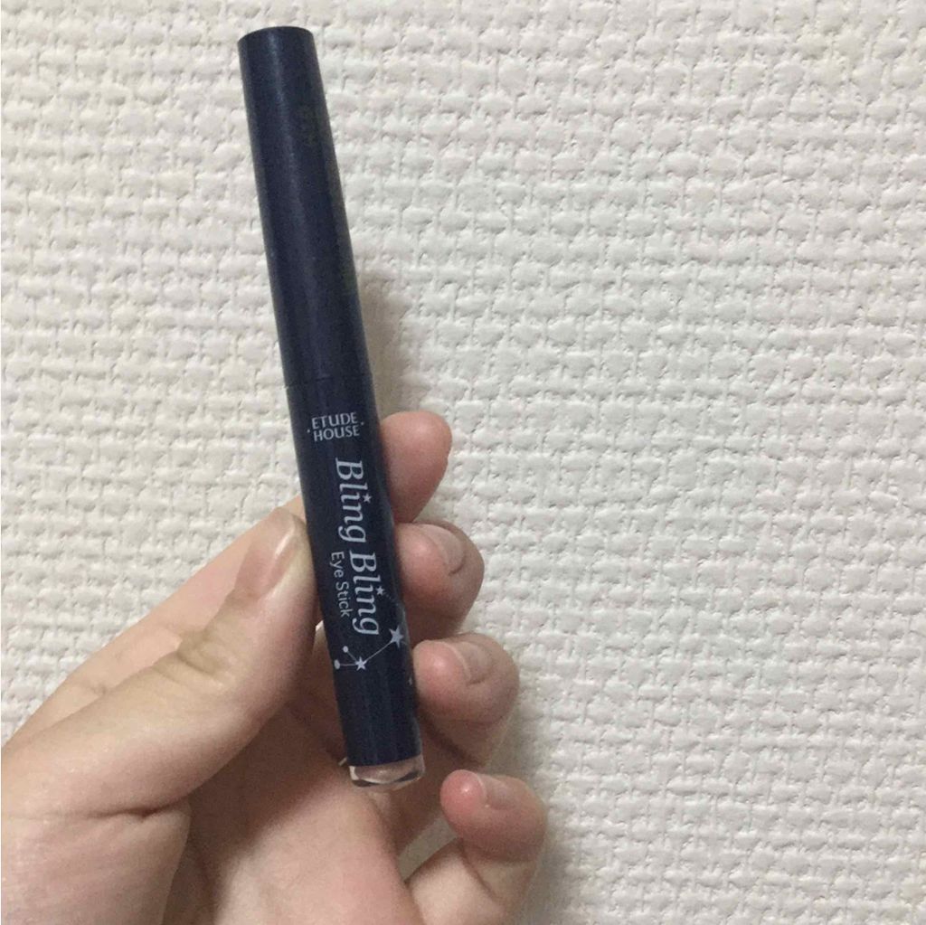 キラキラ アイシャドウ/ETUDE/スティックアイシャドウを使ったクチコミ(1枚目)