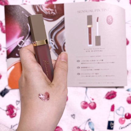 センシュアルフィックスティント/Ririmew/リップティントを使ったクチコミ(2枚目)