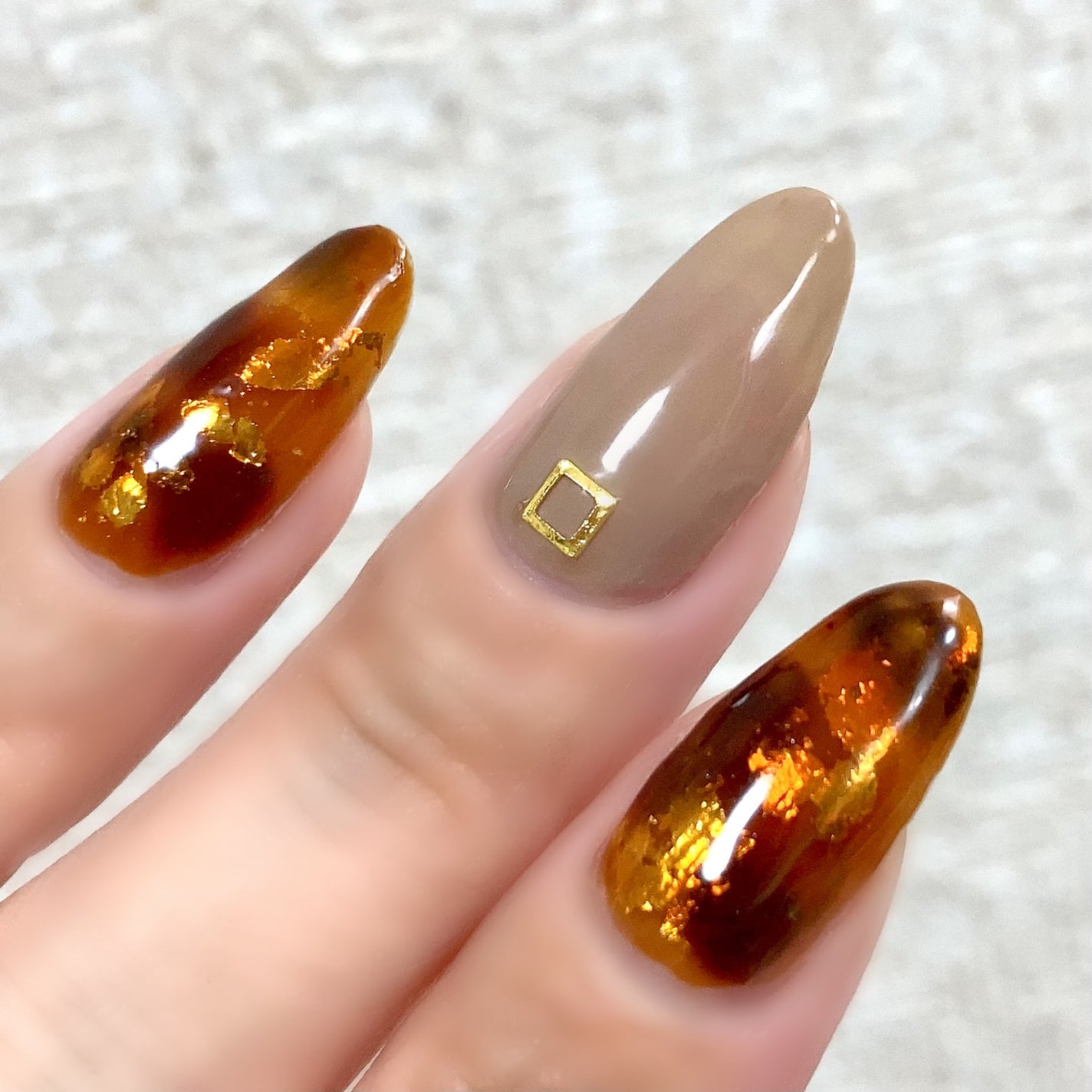 ムードペブルネイル/rom&nd/マニキュアを使ったクチコミ(4枚目)