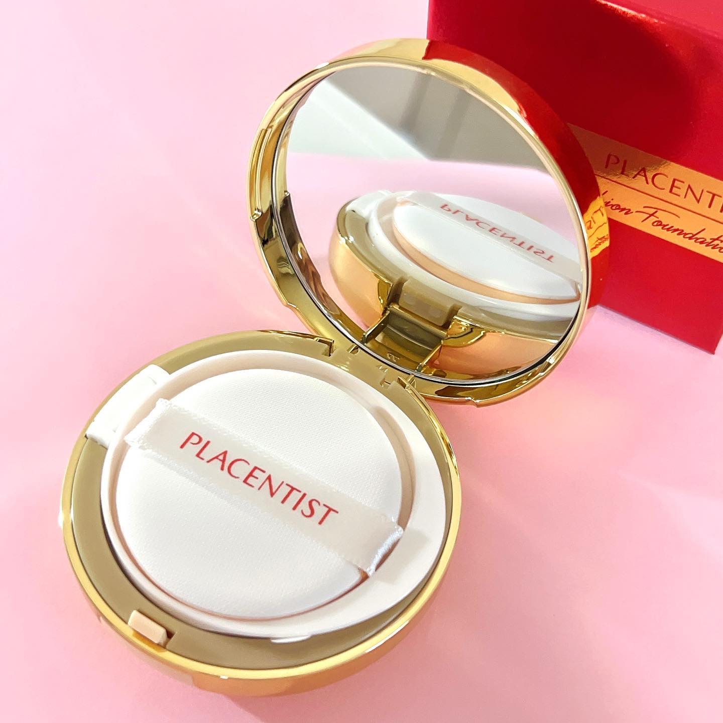 プラセンティストクッションファンデーション/ステファニー/クッションファンデーションを使ったクチコミ（2枚目）