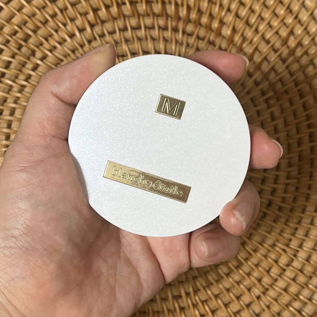 ブランエトワール メンブレファンデーションのクチコミ「再販を待って購入したブランエトワールのメンブレファンデーション。
スキンケア成分99%のクリア.....」（1枚目）