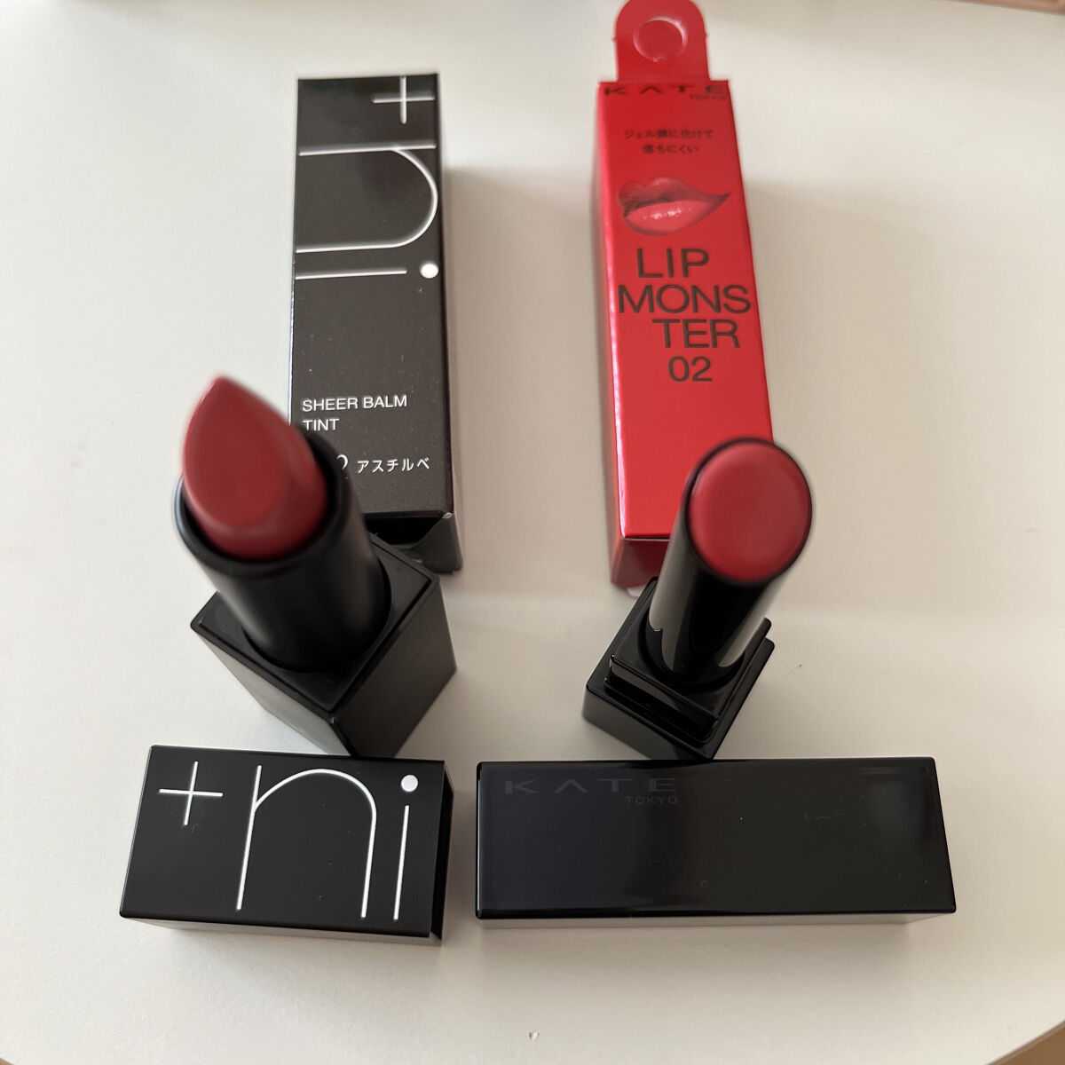 シアーバームティント/＋ni/リップティントを使ったクチコミ（1枚目）