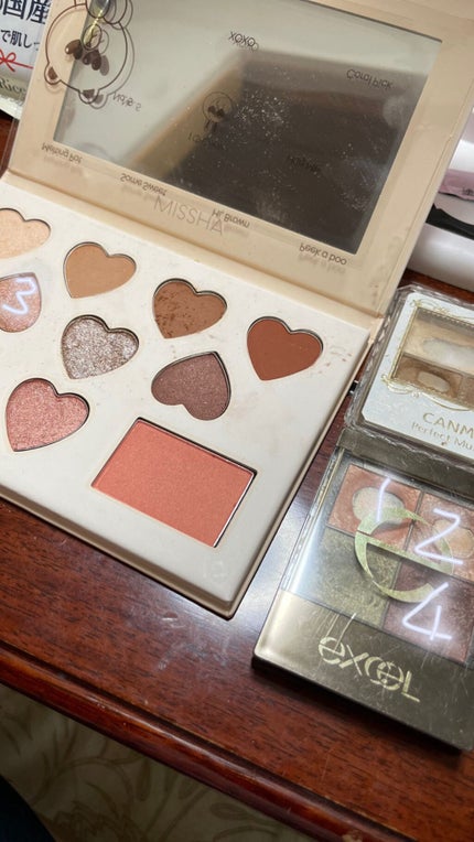 カラーフィルターシャドウパレット(ラインフレンズエディション)/MISSHA/アイシャドウパレットを使ったクチコミ(2枚目)