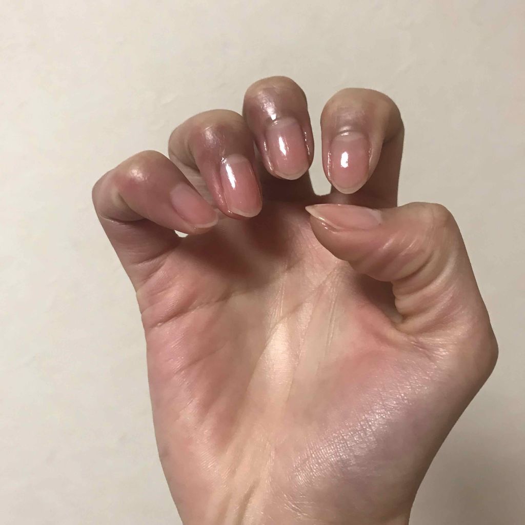 ネイルサポート ピンク/ネイルネイル/ネイルベースコートを使ったクチコミ（3枚目）