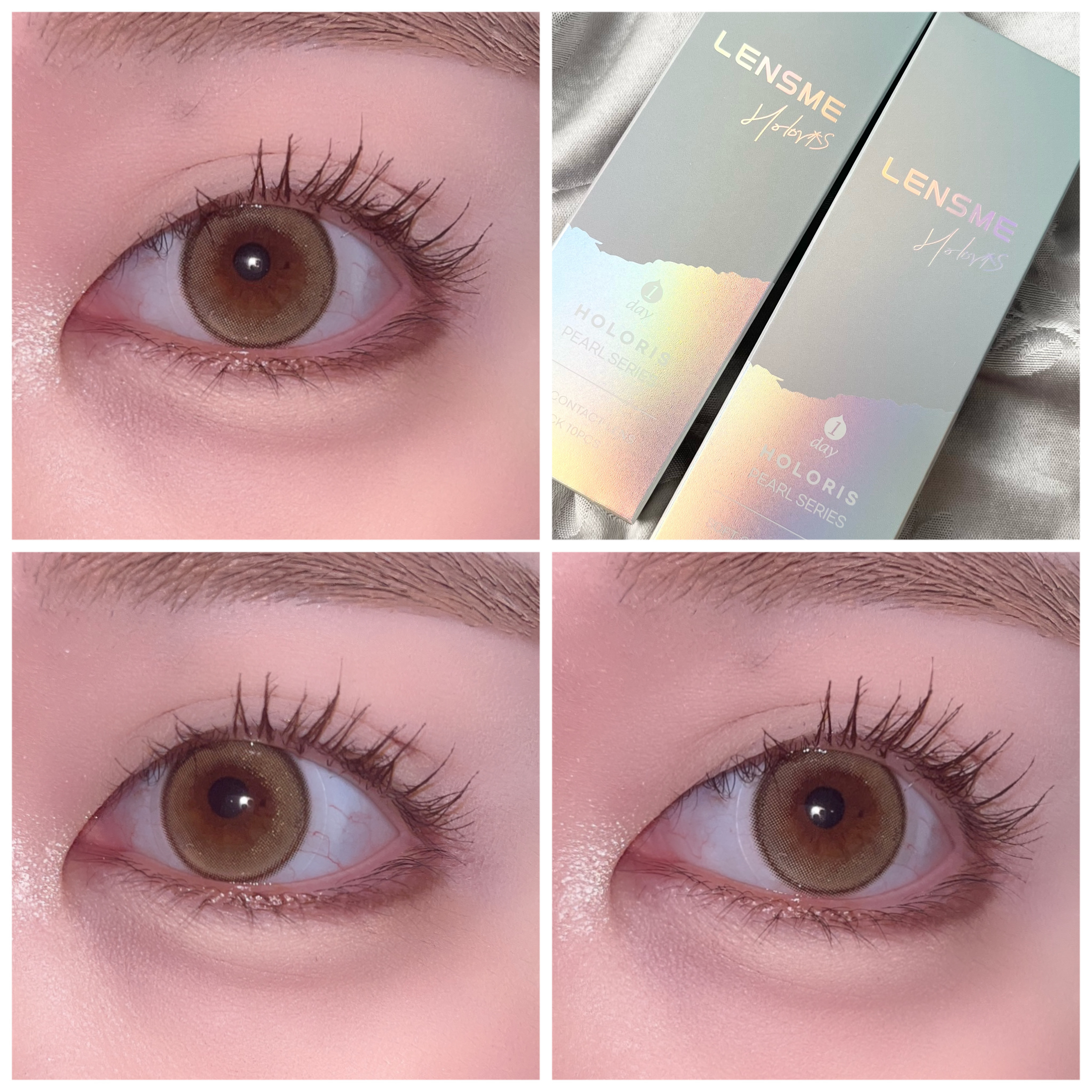 ダルブラウン/LENSME/カラーコンタクトレンズを使ったクチコミ（3枚目）