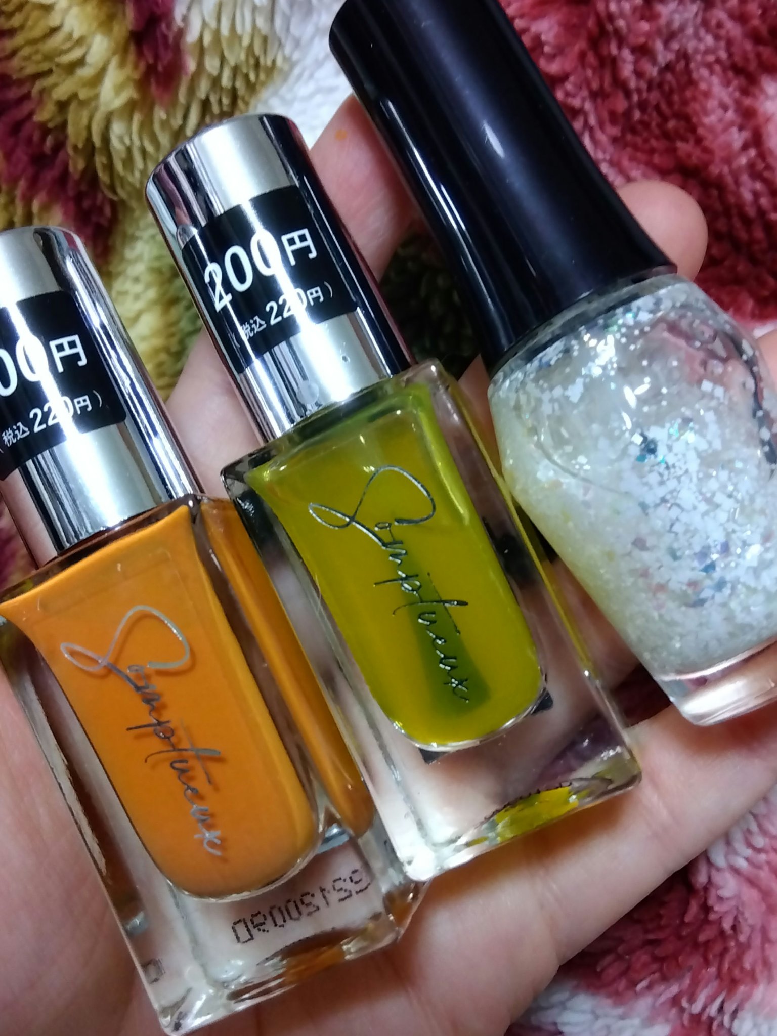 Somptueux(ソンプチュー) ネイルポリッシュ ST-NP-68/DAISO/マニキュアを使ったクチコミ（3枚目）