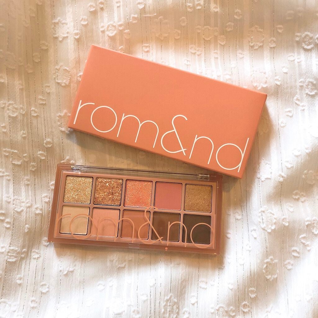 ベターザンパレット/rom&nd/アイシャドウパレットを使ったクチコミ(1枚目)