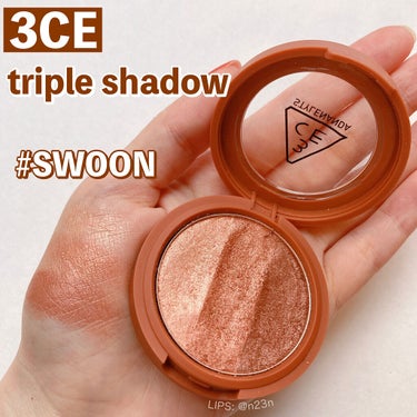 3CE TRIPLE SHADOW #SWOON/3CE/アイシャドウパレットの画像