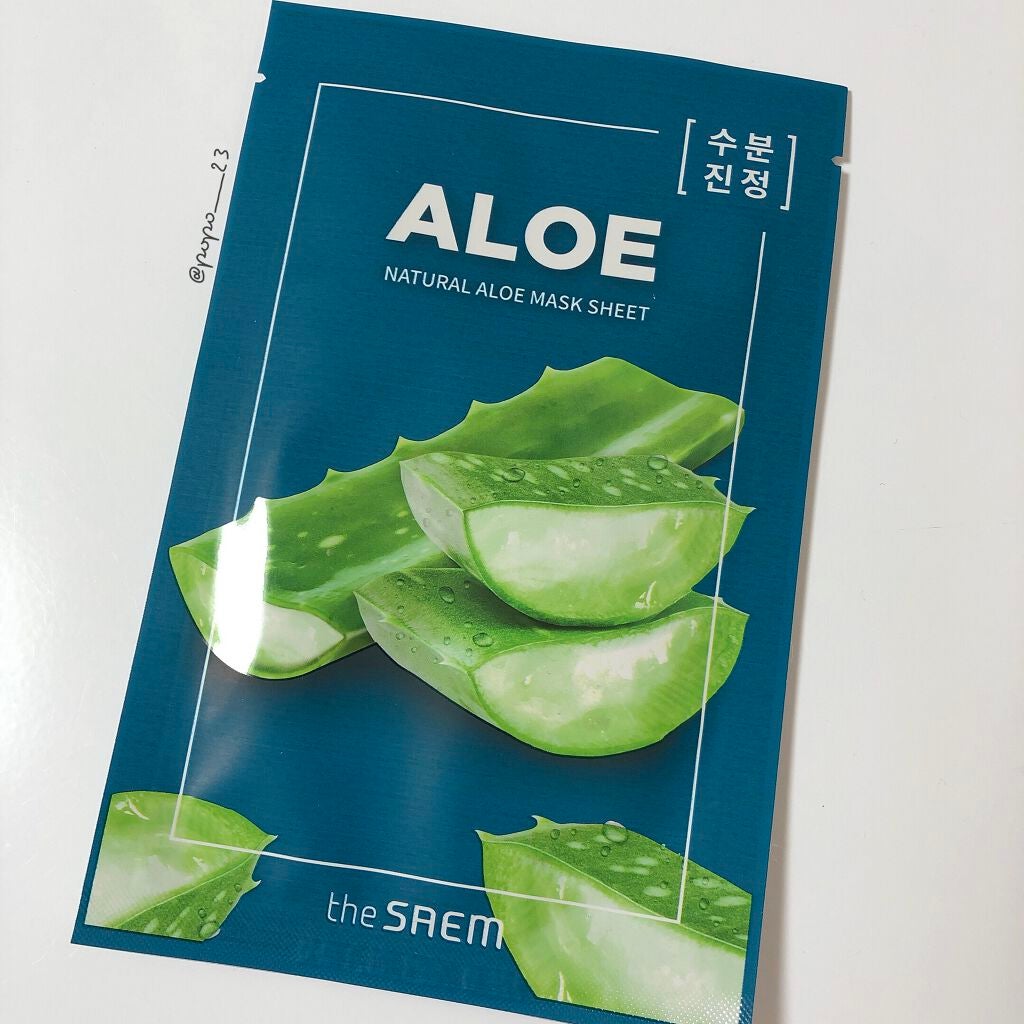 ナチュラル マスクシート/the SAEM/シートマスク・パックを使ったクチコミ(1枚目)