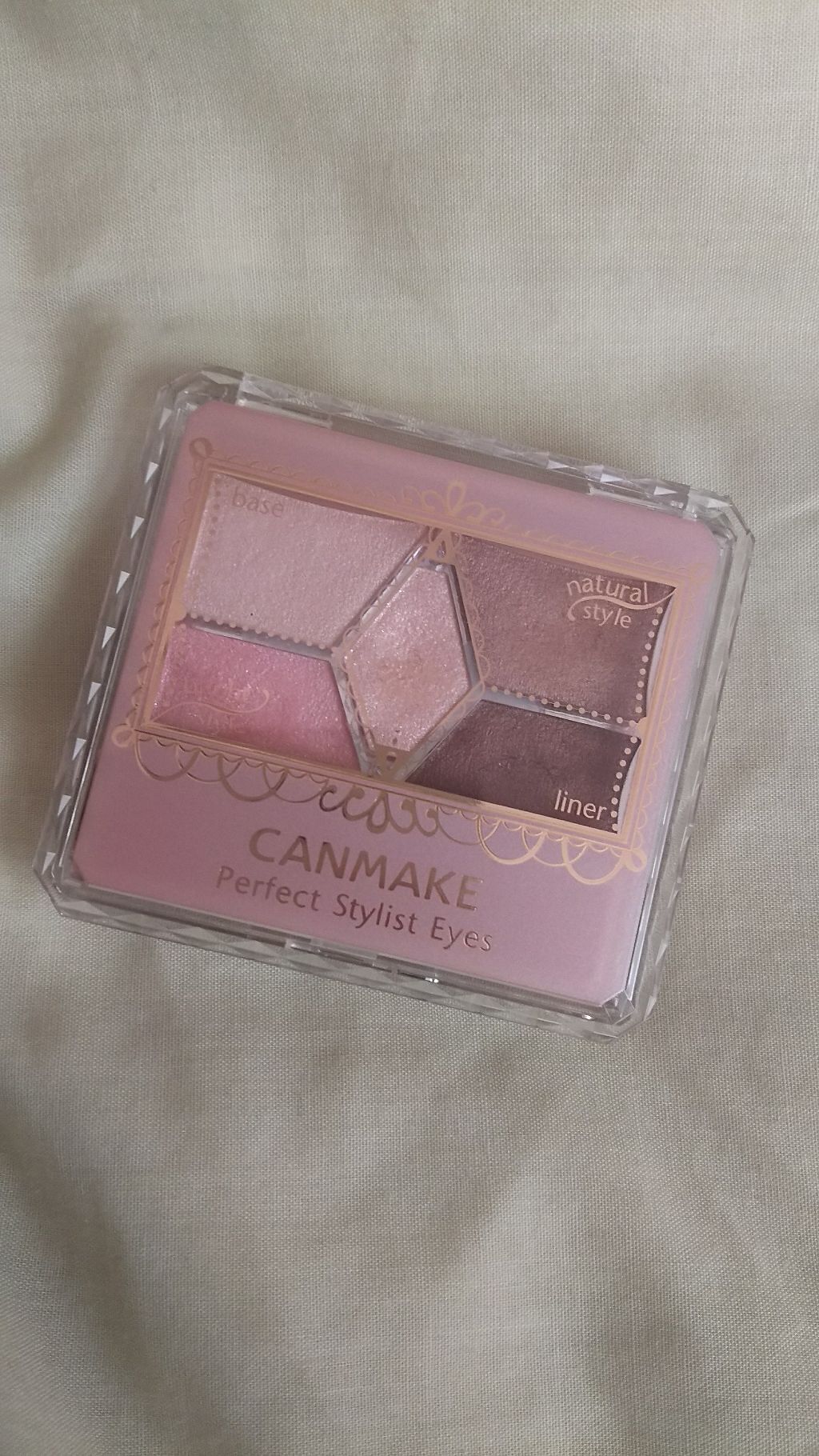 【旧品】パーフェクトスタイリストアイズ/キャンメイク/アイシャドウパレットを使ったクチコミ(1枚目)